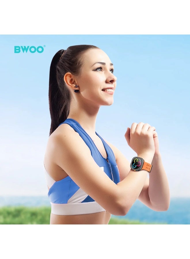 Bwoo Wa09 Smart Watch Black - Image 2